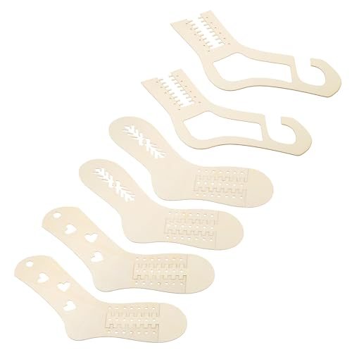 Sock Blocker Adjustable Socks Blocker Wood Large Small Funny — PATIKIL