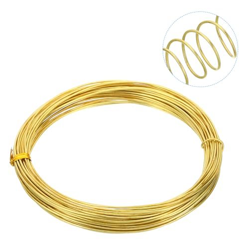 Soft Brass Wire 18Gauge 1mm 10m Craft Wire 1Pcs, Pure Brass Jewelry view 3