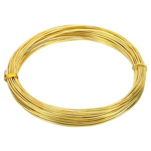 Soft Brass Wire 18Gauge 1mm 10m Craft Wire 1Pcs, Pure Brass Jewelry — PATIKIL