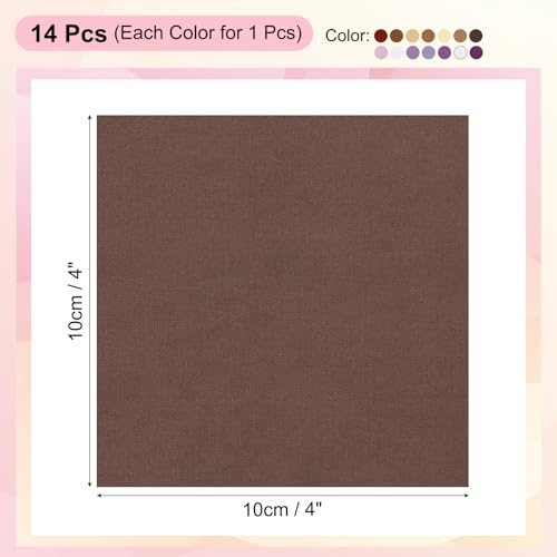 Solid Color Precut Fabric Squares view 2