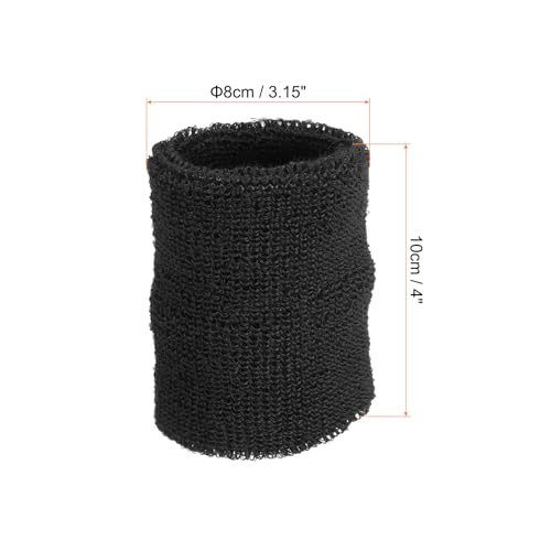 Sports Wristbands 8x10cm, 2 Pack Athletic Cotton Terry Cloth Absorbent view 2