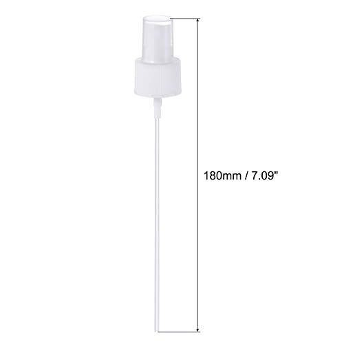 Spray Bottle Top, 4 Pack Sprayer Replacement Pump Plastic, White view 2