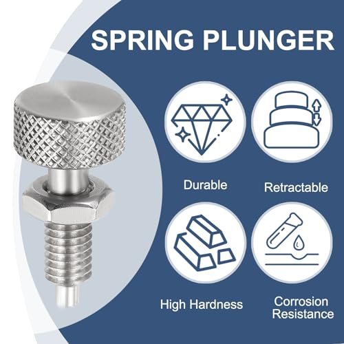 Spring Plunger with Knurled Handle view 4