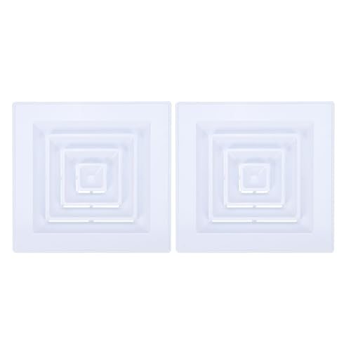 Square Air Vent Cover 14 x 14 Inch, 2pcs Plastic Air Return Grille — PATIKIL