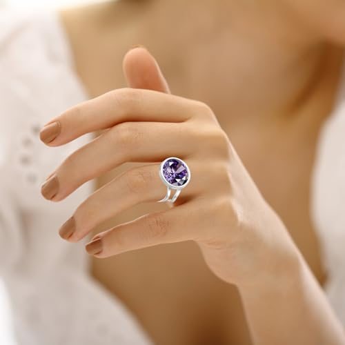 Stainless Ring Blank, 10mm 10 Pcs Adjustable Finger Ring Blank Base Bezel view 5