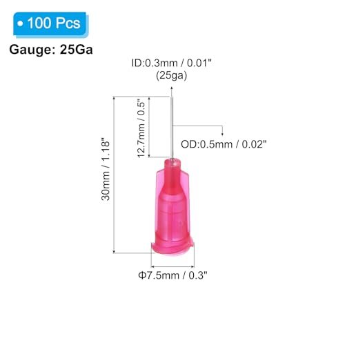 Stainless Steel and Plastic Glue Needle Tube Blunt Tips view 2