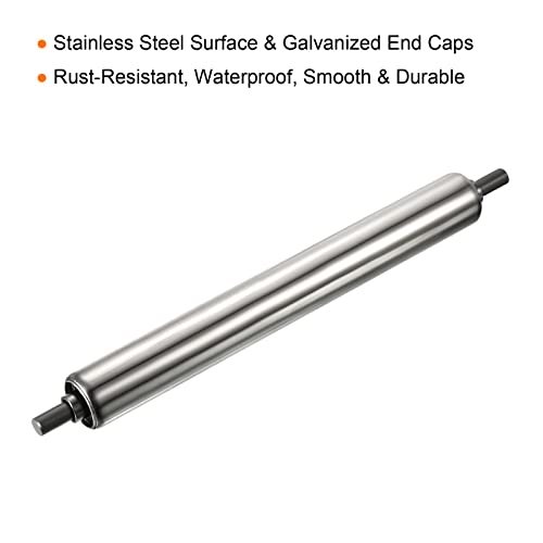 Stainless Steel Gravity Transmission Replacement Part Galvanized End view 3