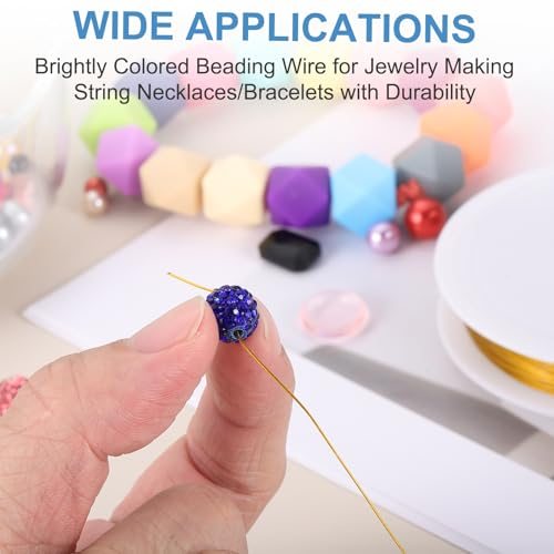 Stainless Steel Nylon Coated, Bead Cord Stringing Wire view 5