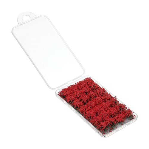 Static Flower Cluster Grass Tuft Model, 1 Set/28Pcs Miniature Flowers — PATIKIL