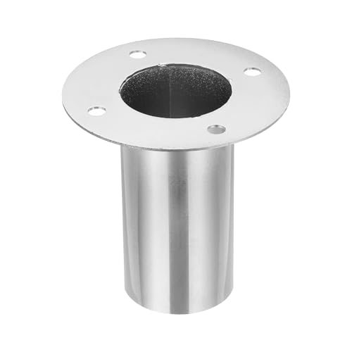 Straight Pipe Exhaust Flange Stainless Steel Pipe Hose Duct Collar — PATIKIL