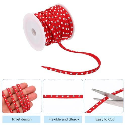 Studded Faux Suede Cord Rope view 3