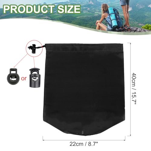 Stuff Sack, 9 x 16 Inch Waterproof Outdoor Storage Sack Portable view 2