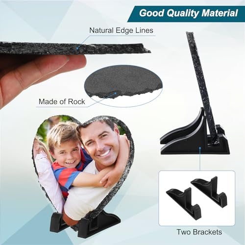 Sublimation Slate Blanks, Heat Press Sublimation Plaque view 4