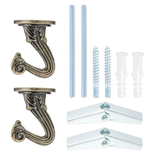 Swag Hooks, 2 Pcs Heavy Duty Ceiling Hooks — PATIKIL