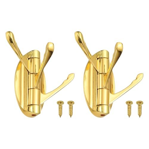 Swivel Towel Hooks Foldable Towel Hook Clothes Hooks Hanger Wall Mounted — PATIKIL