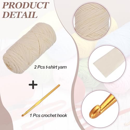 T-Shirt Soft High Elastic Knitting Yarn view 3