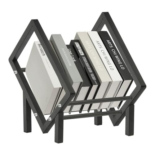 Table Top Book Shelf Bookcase Book Storage Organizer Rack — PATIKIL