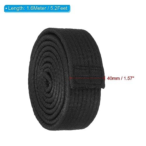 Taekwondo Colored Ranking Belt 1.5" x5.2Ft 1.6m, Polyester Martial Arts view 2