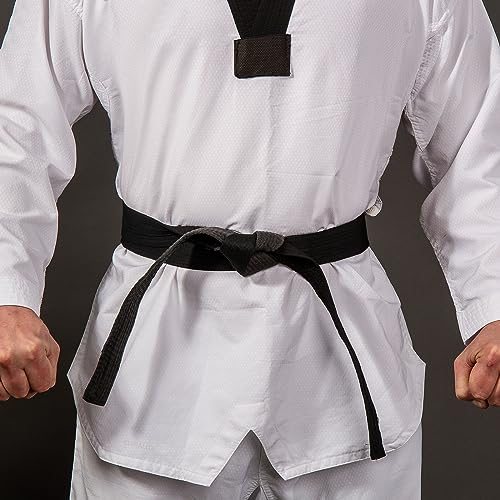 Taekwondo Colored Ranking Belt 1.5" x5.2Ft 1.6m, Polyester Martial Arts view 5
