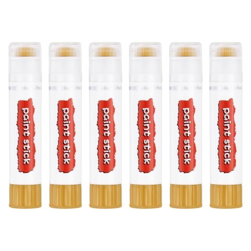 Tempera Paint Sticks, 6 Pcs Solid Tempera Paints Sticks Washable Bulk — PATIKIL