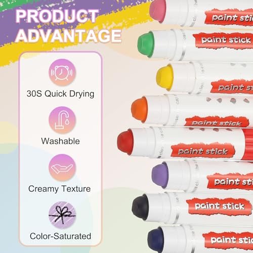 Tempera Paint Sticks view 3
