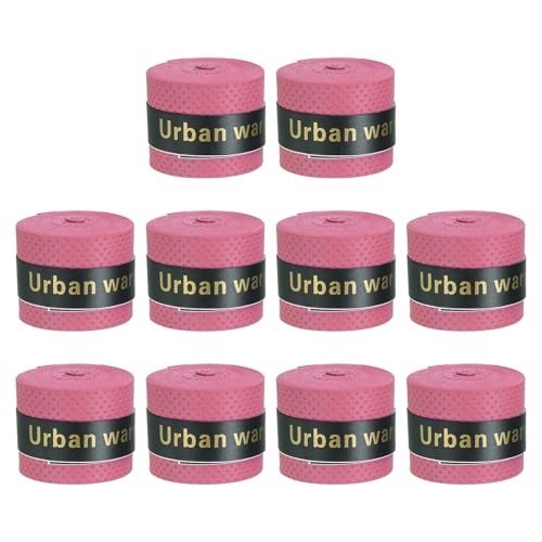 Tennis Badminton Racket Overgrip, 10 Pack Anti Slip Racquet Grip Tape — PATIKIL