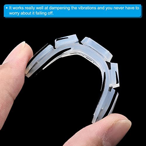 Tennis Racket Vibration Dampener, Soft Silicone Racquet Shock Absorber view 4