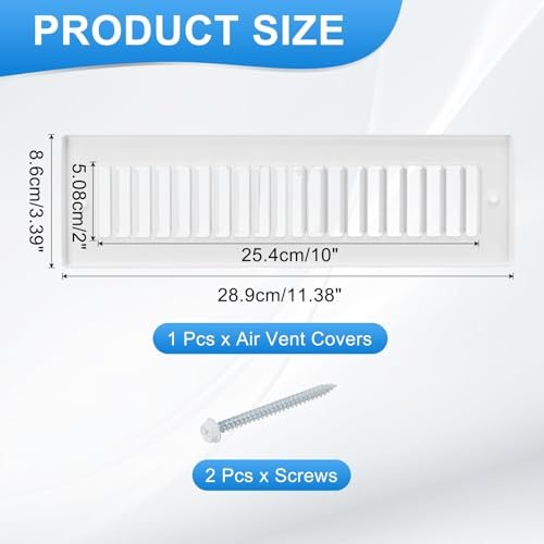 Toe Kick Vent Cover HVAC Toe Space Register Grille Return Air Grilles view 2