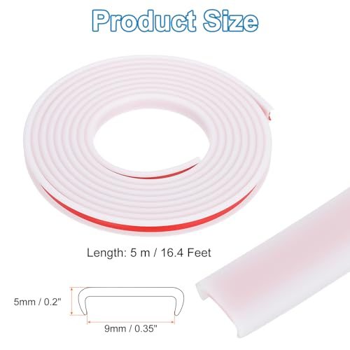 TPE U-Shape Edge Banding, White view 2