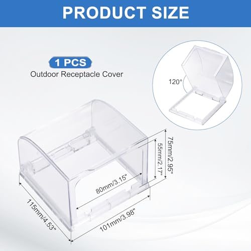 Transparent, Electrical Plug Protector Waterproof view 2