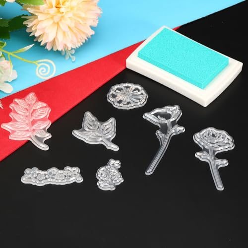 Transparent Silicone Stamps, 1 Pcs T2019 Happy Birthday Balloon Cake view 5