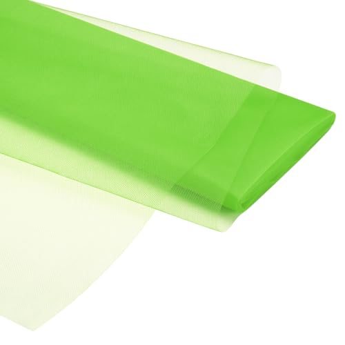 Tulle Fabric Rolls 54 Inch by 10 Yards Fabric Grass Green — PATIKIL