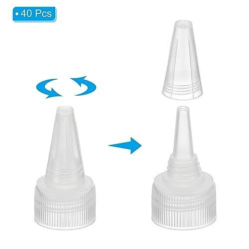 Twist Bottle Caps, 40Pcs 20/410 Squeeze Cap Replacement view 3