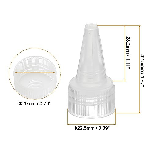 Twist Bottle Caps, 40Pcs 20/410 Squeeze Cap Replacement view 2