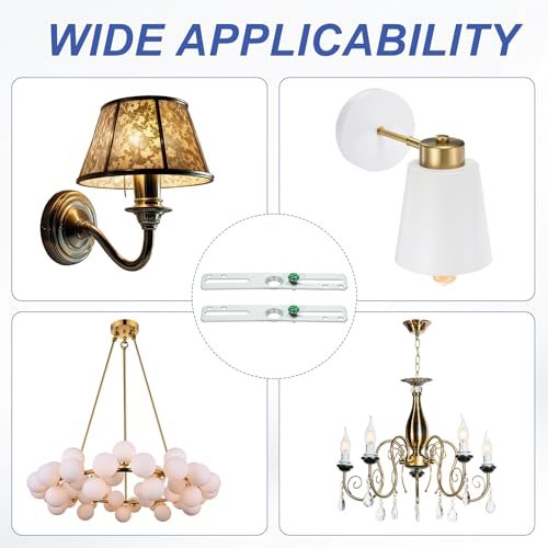 Universal Light Fixture Mounting Bracket Ceiling Light Plate Canopy view 5