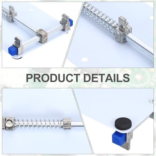 Universal PCB Holder 3.1"x4.7"x0.7" Multifunctional PCB Silver view 4