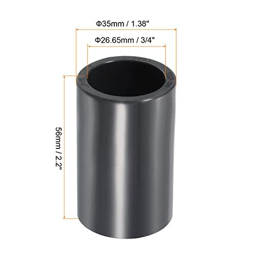 UPVC Pipe Fitting 3/4" Socket Schedule 80 view 2