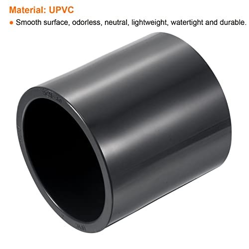 UPVC Pipe Fitting 3" Socket Schedule 80, Gray view 4
