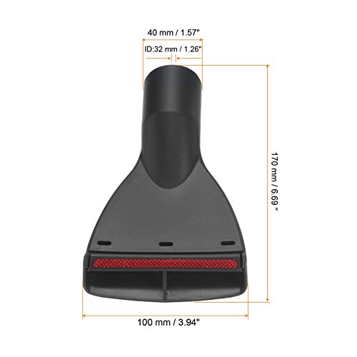 Vacuum Cleaner Brush Head, 32mm 1-1/4 Inch Flat Vacuum Cleaner Hose Brush view 2