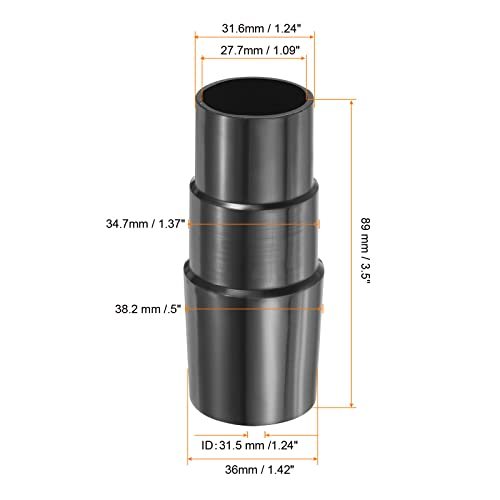 Vacuum Hose Adapter, Wet/Dry Vacuum Cleaner Attachment Conversion Unit view 2