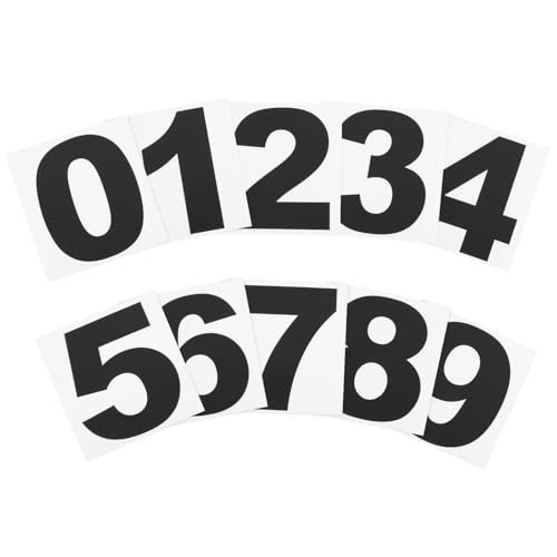 Vinyl Mailbox Number Decals, Self-Adhesive Stickers — PATIKIL