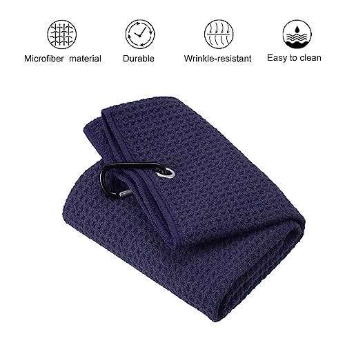 Waffle Pattern Towels Soft Fiber Strong Water Absorption view 3