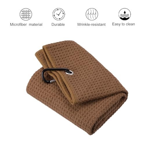 Waffle Pattern Towels Soft Fiber Strong Water Absorption view 3