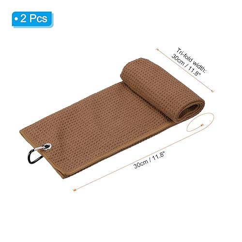 Waffle Pattern Towels Soft Fiber Strong Water Absorption view 2