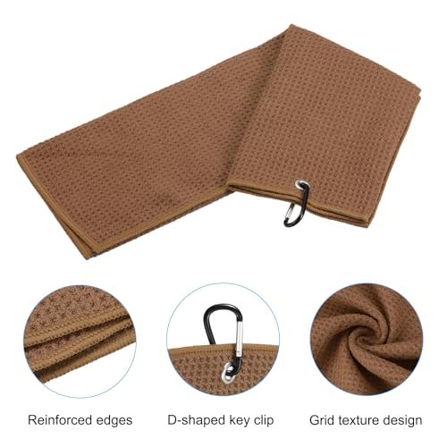 Waffle Pattern Towels Soft Fiber Strong Water Absorption view 4