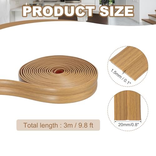 Wall Corner Protector 0.8 in x 10 Ft, Self Adhesive Wall Corner Guard view 2