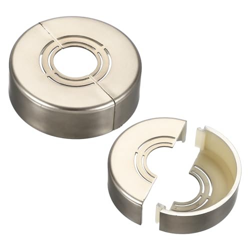 Wall Split Flange 0.8/1/1.3 Inch, 2Pcs 0.8" Thicken Cuttable ABS — PATIKIL