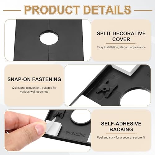 Wall Split Flange 86mm / 3.4" OD view 3