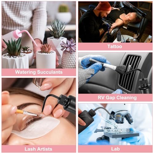 Wash Bottle, 150ml 5oz Plastic Succulent Watering Bottle Eyelash Tattoo view 3