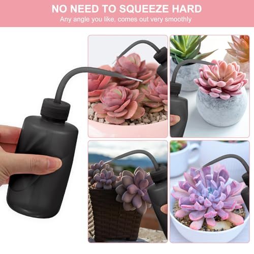 Wash Bottle, 150ml 5oz Plastic Succulent Watering Bottle Eyelash Tattoo view 5
